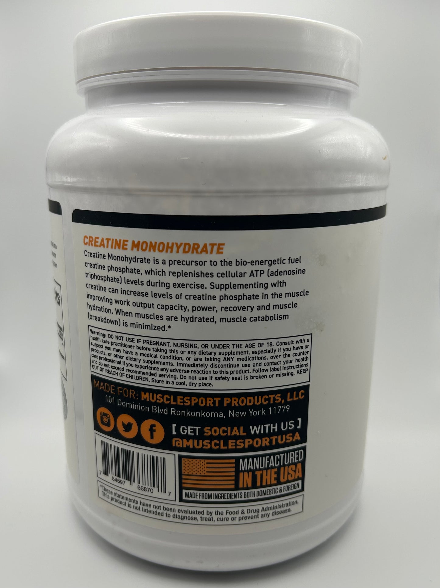 MuscleSport - Creatine